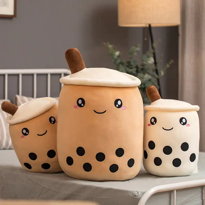 Cute Collectable Boba Milk Tea Plushie Toy